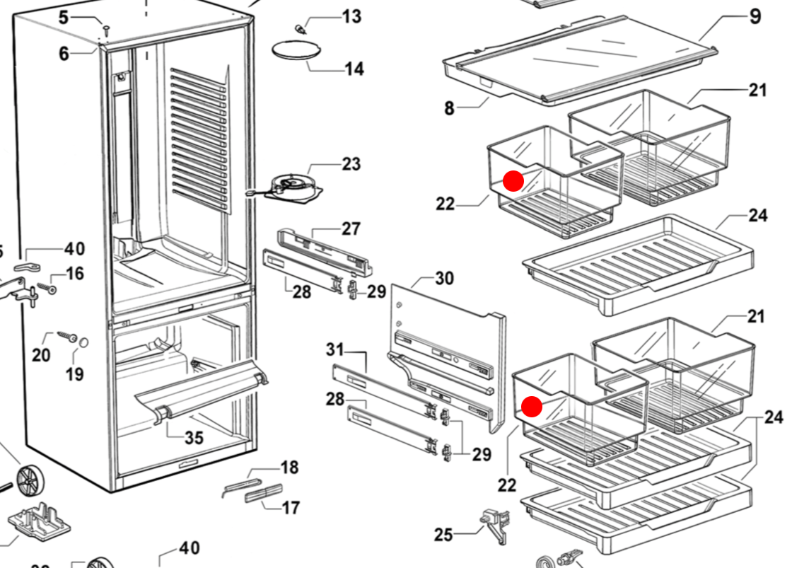 Fisher And Paykel Fridge E522b Spare Parts Reviewmotors.co